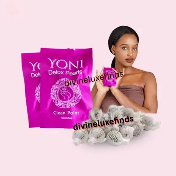 Yoni Natural Detox Pearls for Women +1 FREE Applicator - Picture 1 of 9
